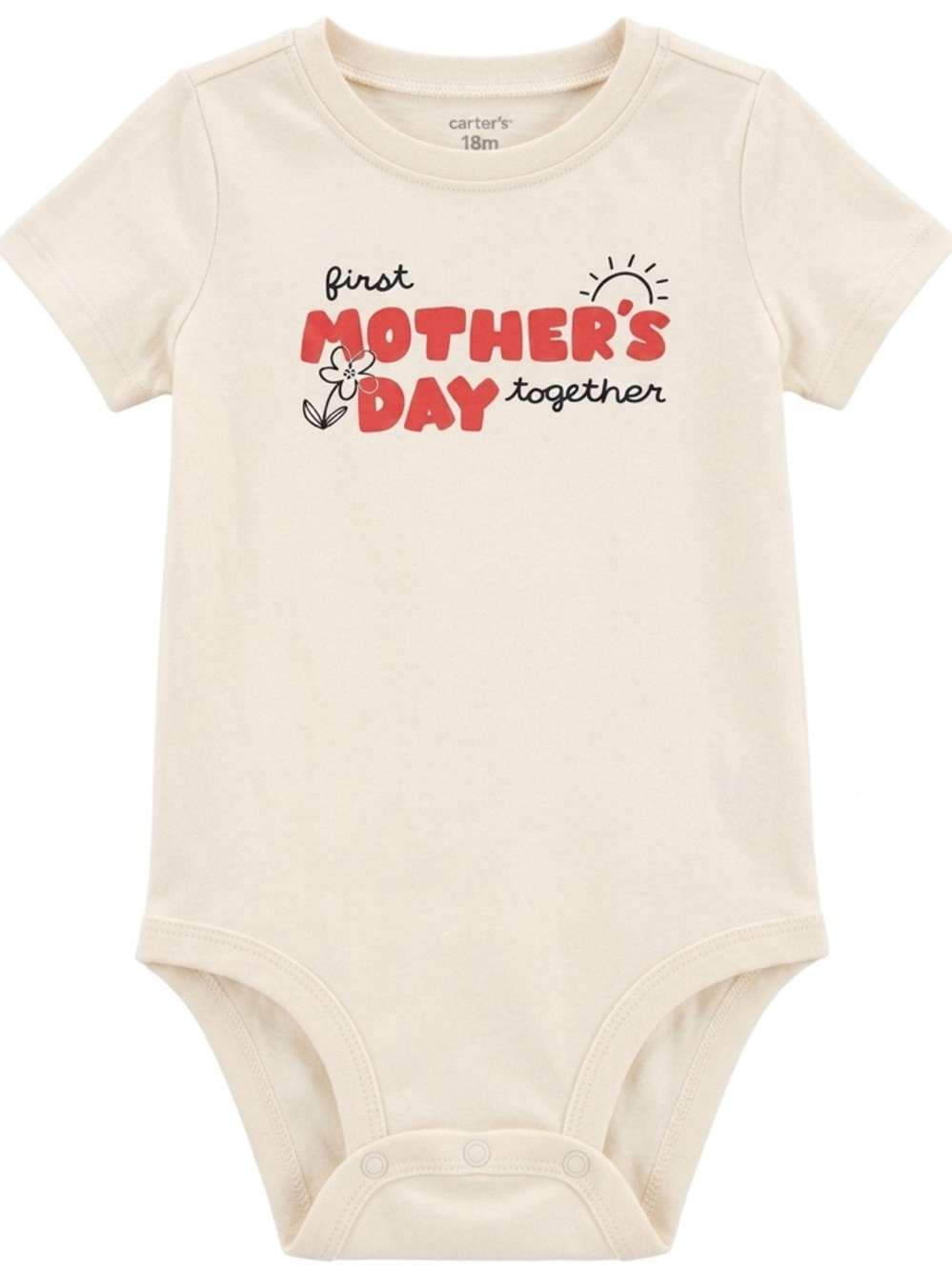 ❤️(18m) Carter's “Mother’s Day” Graphic Bodysuit